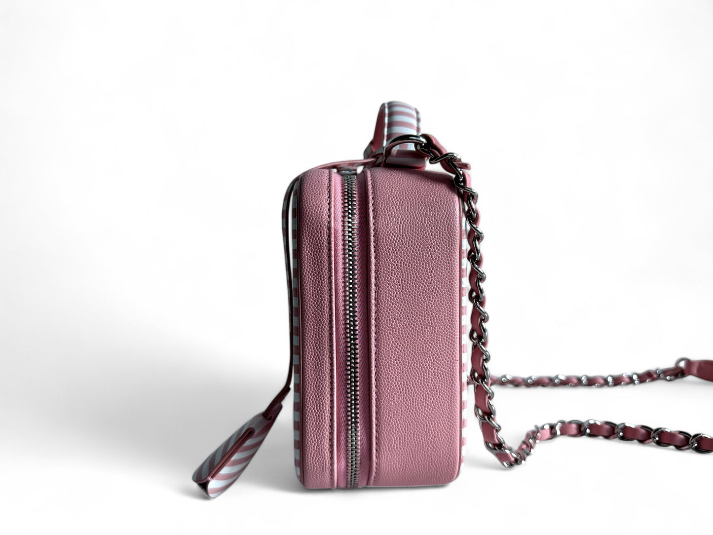 CHANEL 2018 Filigree Vanity Top Handle Bag