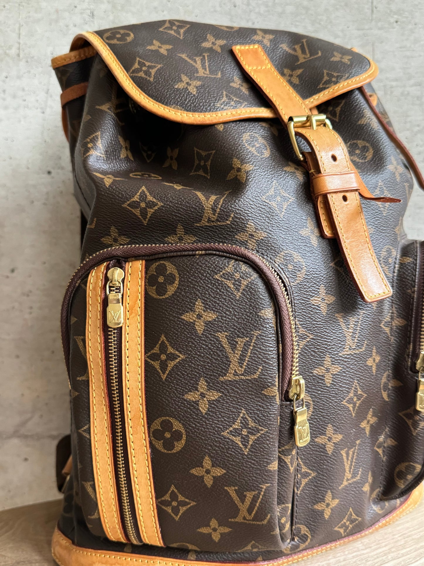 LOUIS VUITTON Monogram Bosphore Backpack