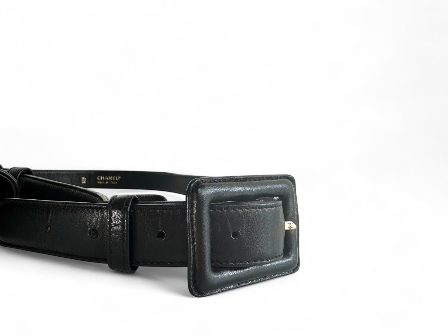 CHANEL Lambskin Quilted Flap Waist Belt Bag