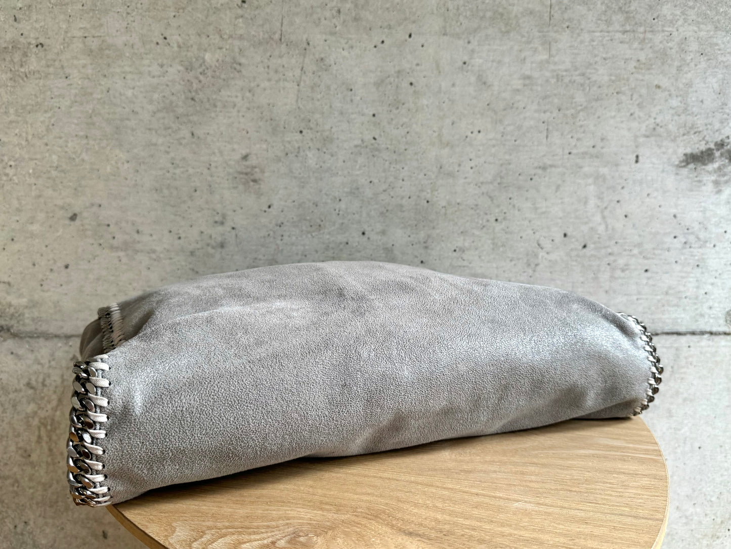 STELLA MCCARTNEY Shaggy Deer Falabella Fold Over Tote