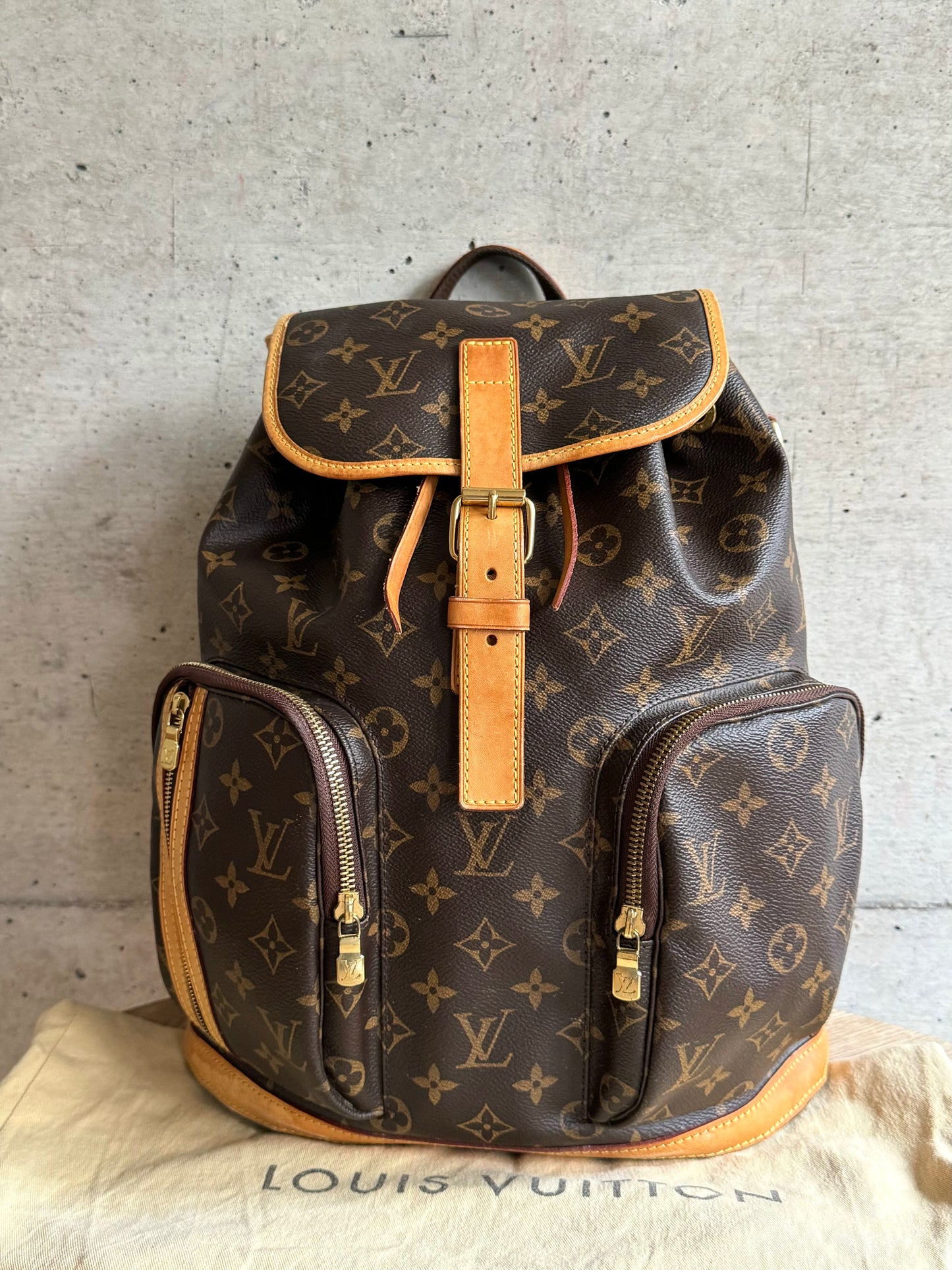 LOUIS VUITTON Monogram Bosphore Backpack