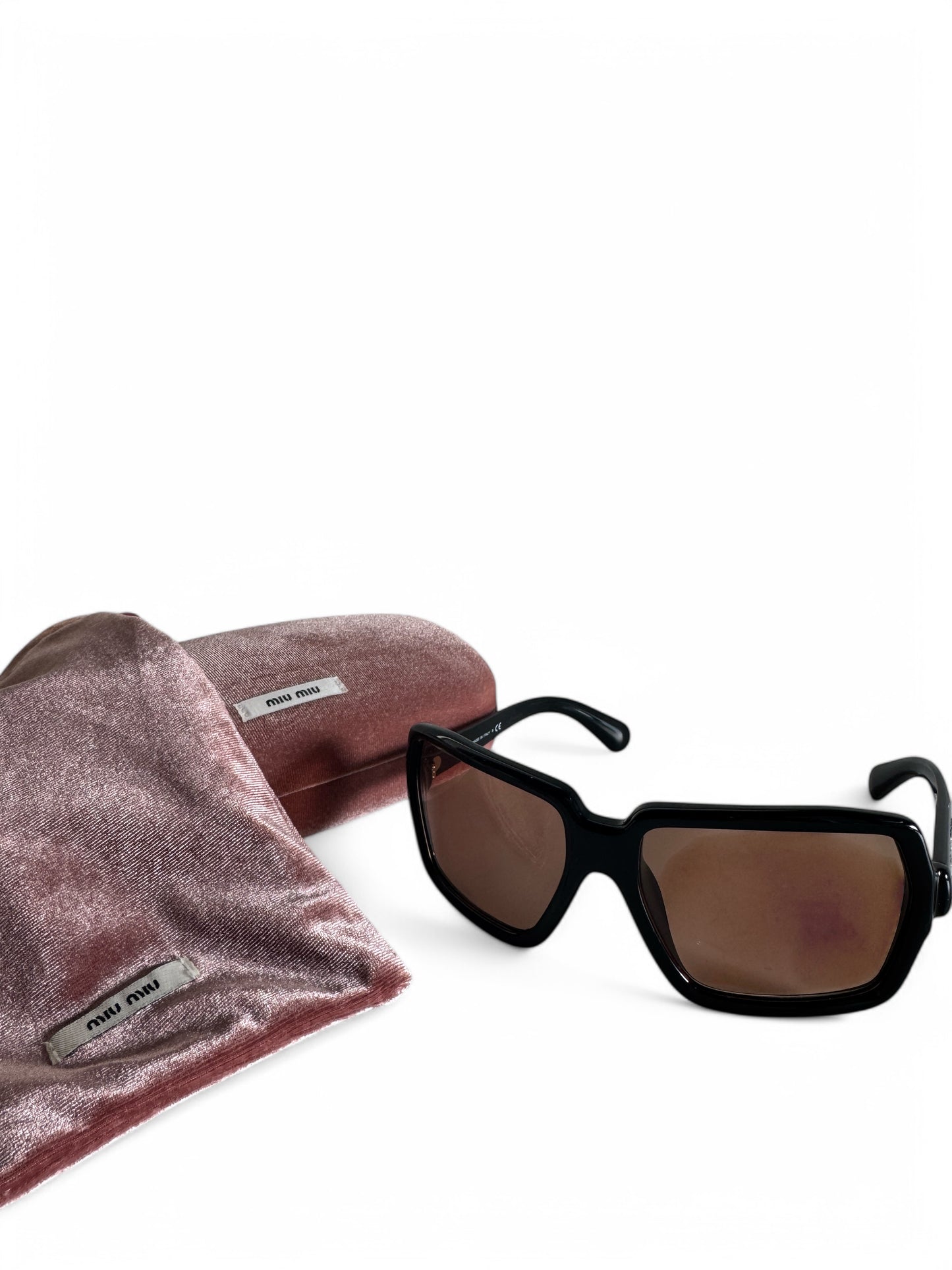 MIU MIU Logo Sunglasses