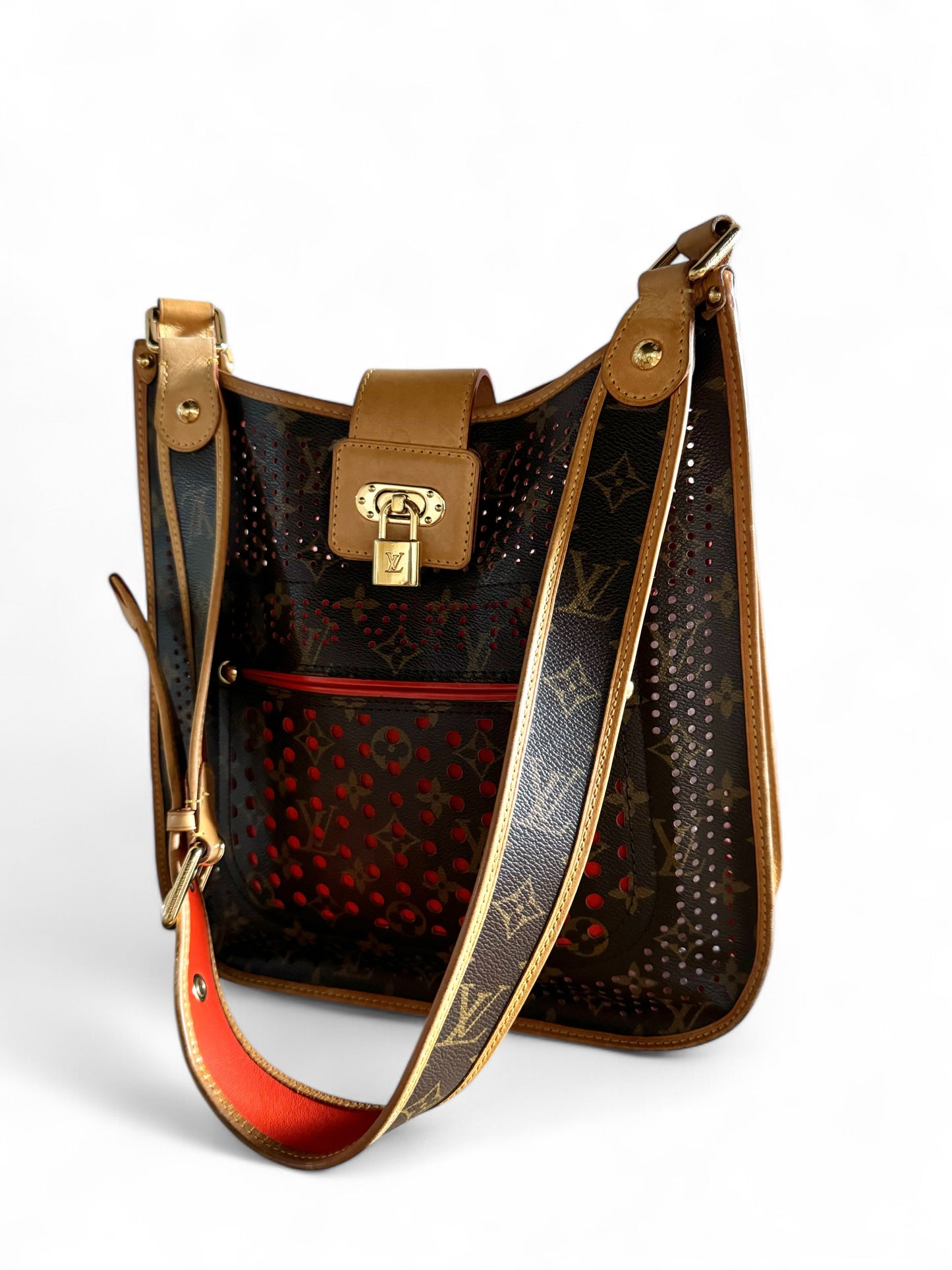 LOUIS VUITTON Monogram Perforated Musette