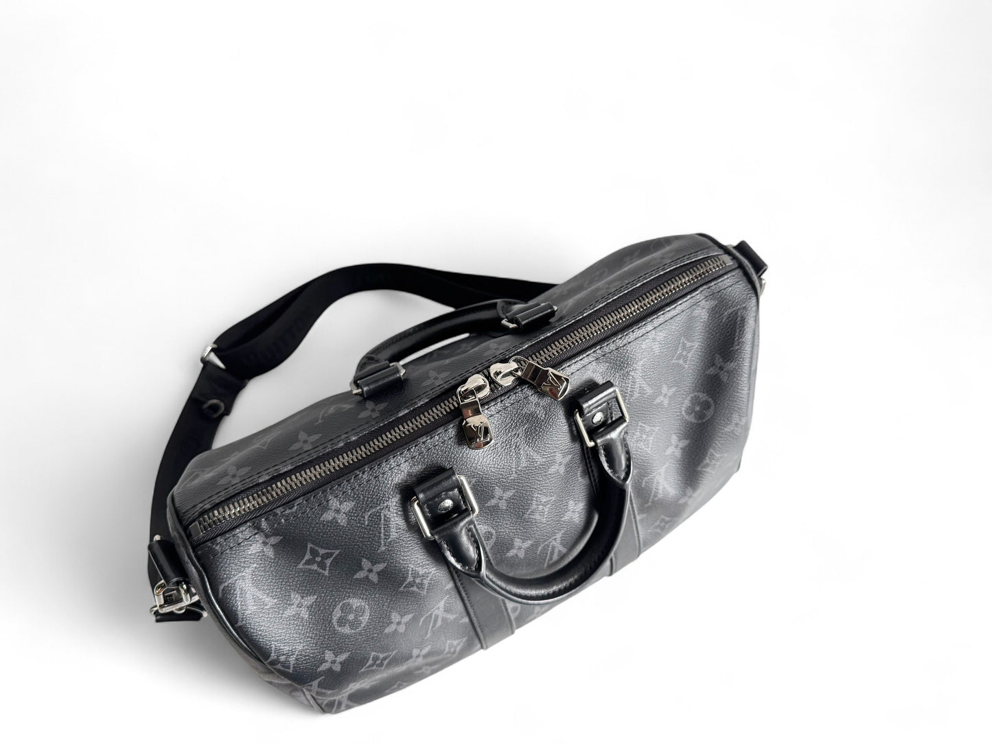LOUIS VUITTON Eclipse Reverse Keepall Bandouliere Bag