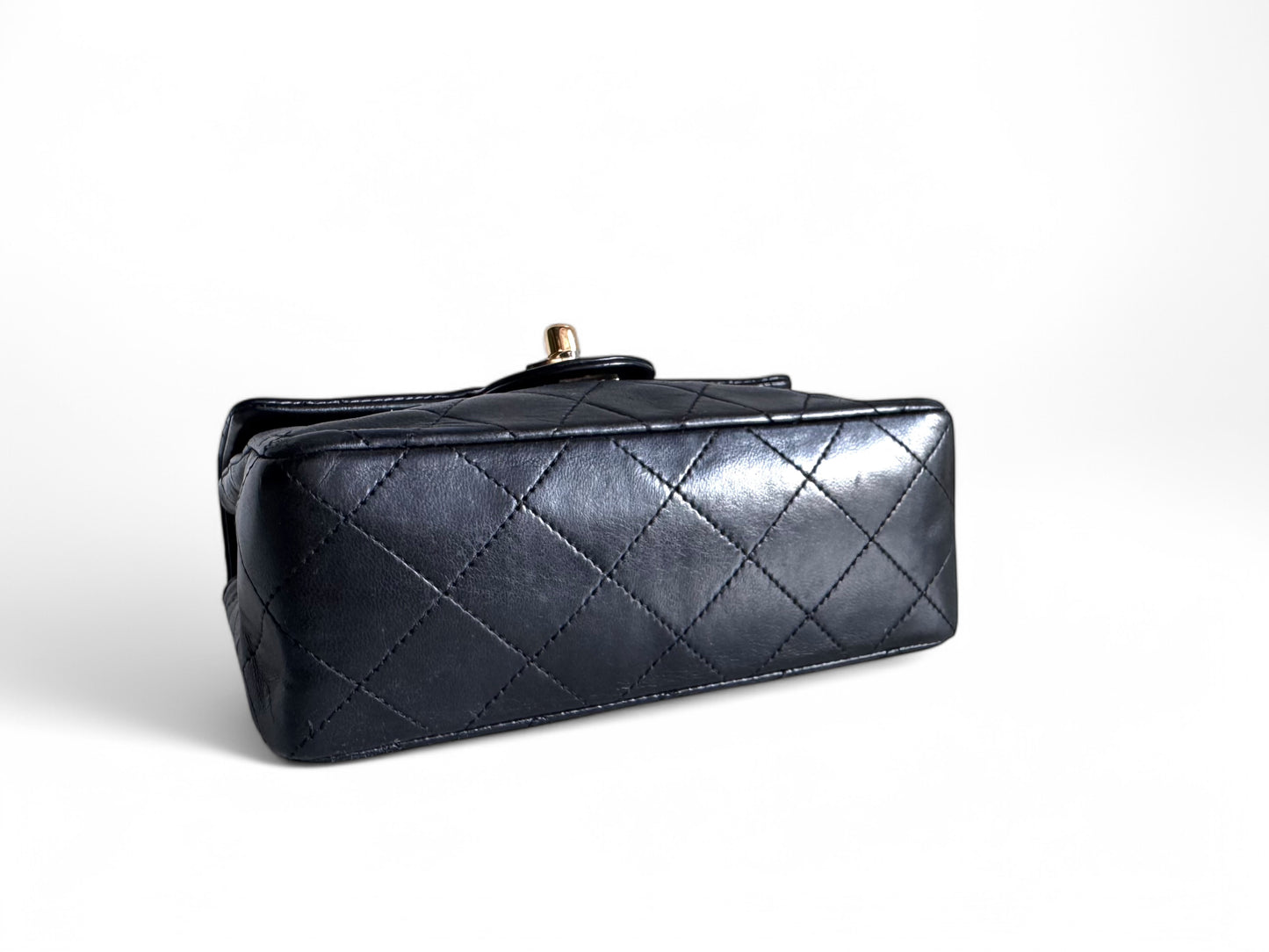 CHANEL Lambskin Quilted Mini Flap Bag