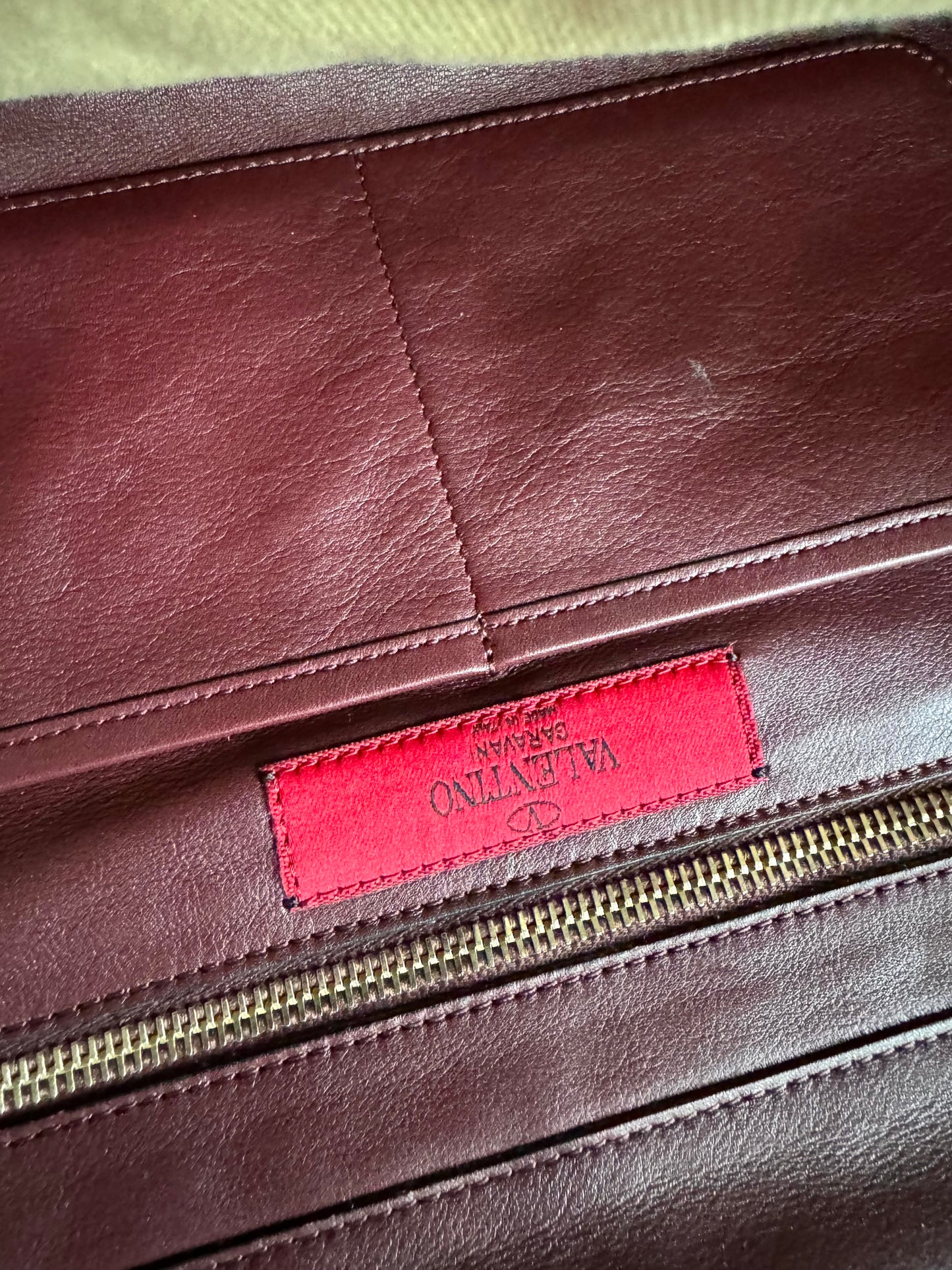 VALENTINO GARAVANI Vitello Medium Rockstud Tote