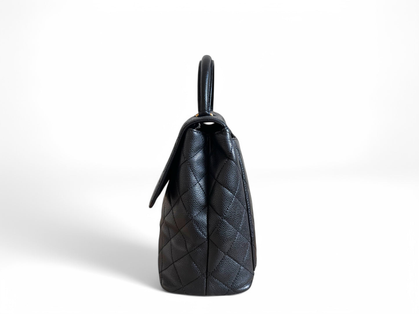 CHANEL Caviar Quilted Jumbo Kelly Flap