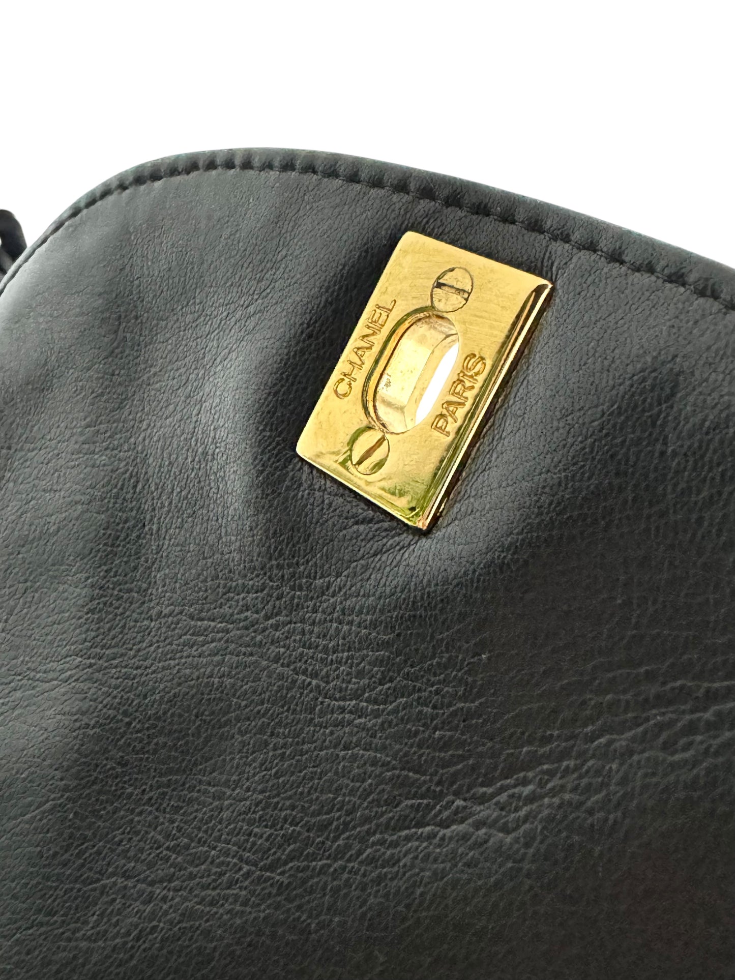 CHANEL Lambskin Quilted Flap Waist Belt Bag