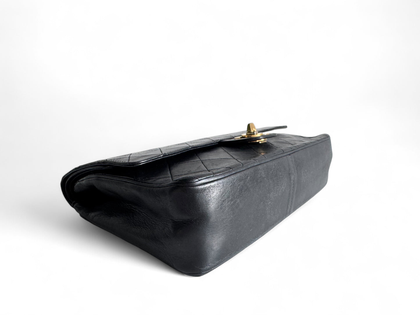 CHANEL Matelasse Lambskin Double Flap Bag