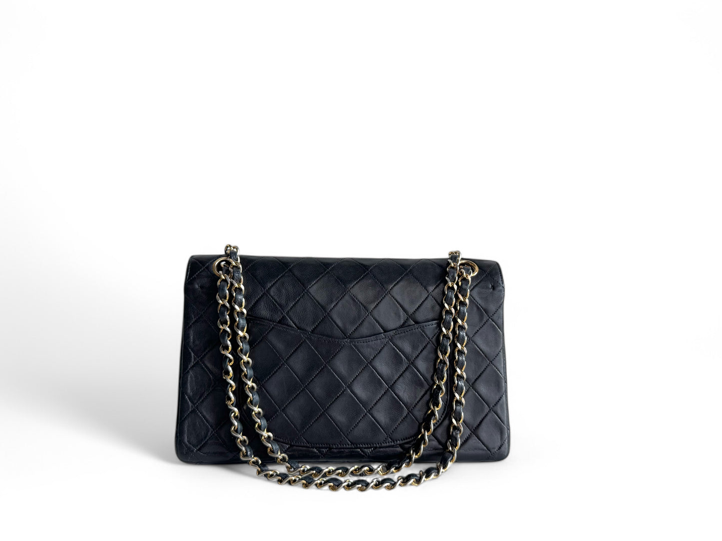 Chanel Lambskin Matelasse Double Flap Bag