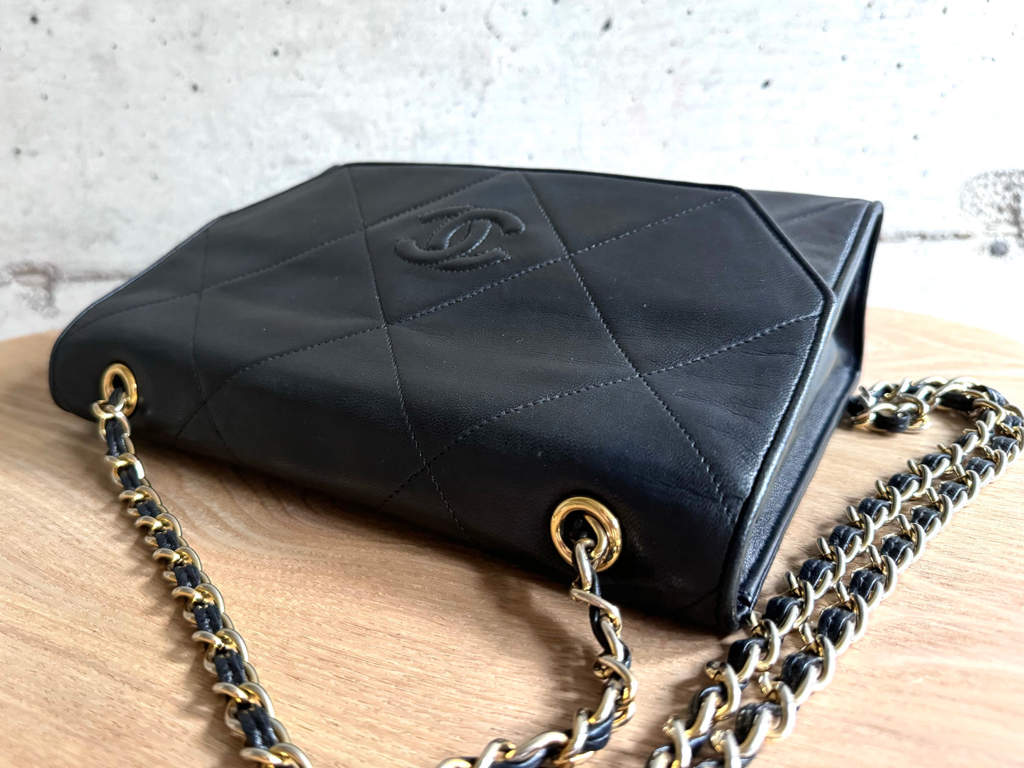 Chanel CC Lambskin Flap Bag