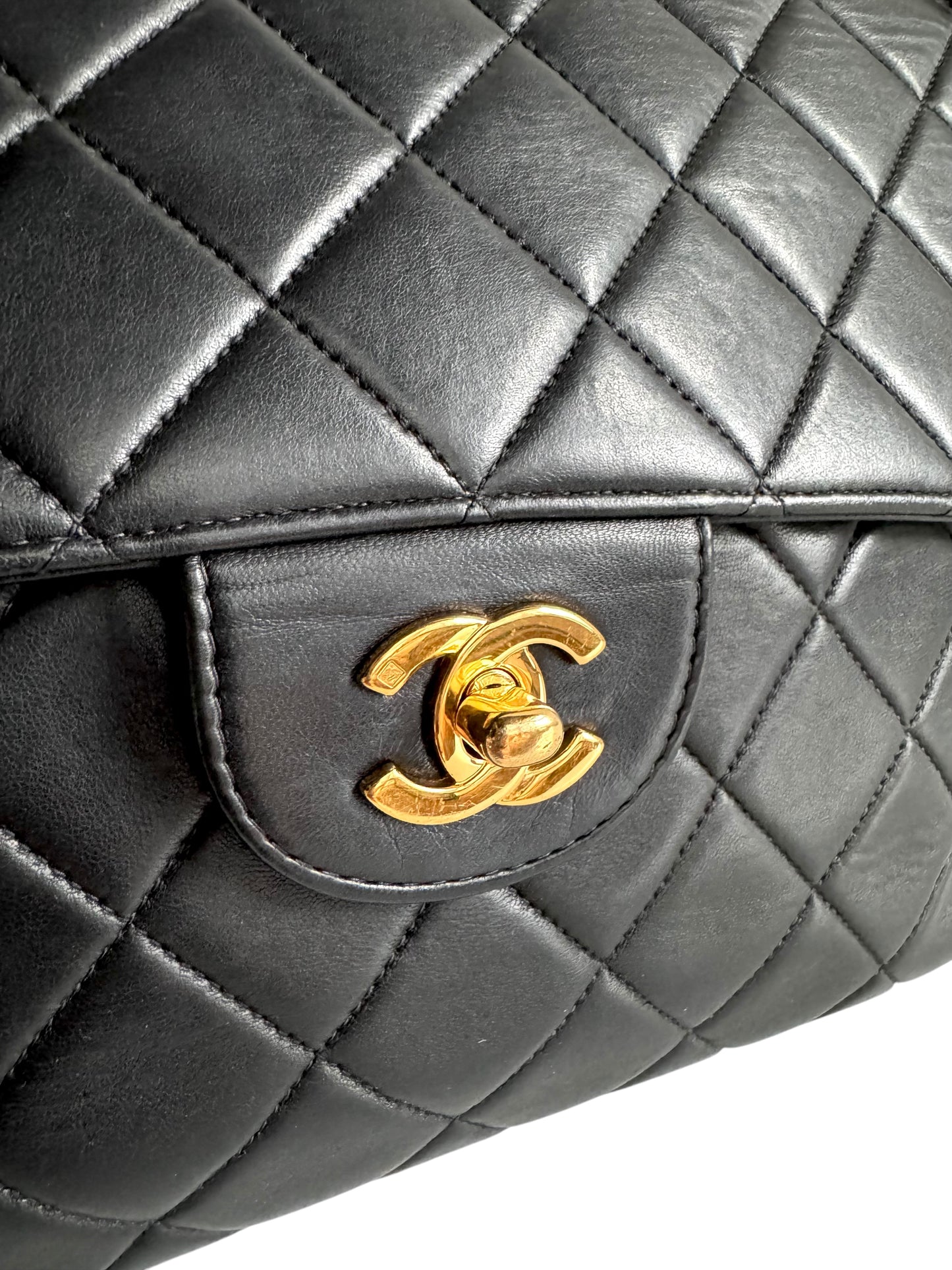 CHANEL Medium Lambskin Single Flap Bag
