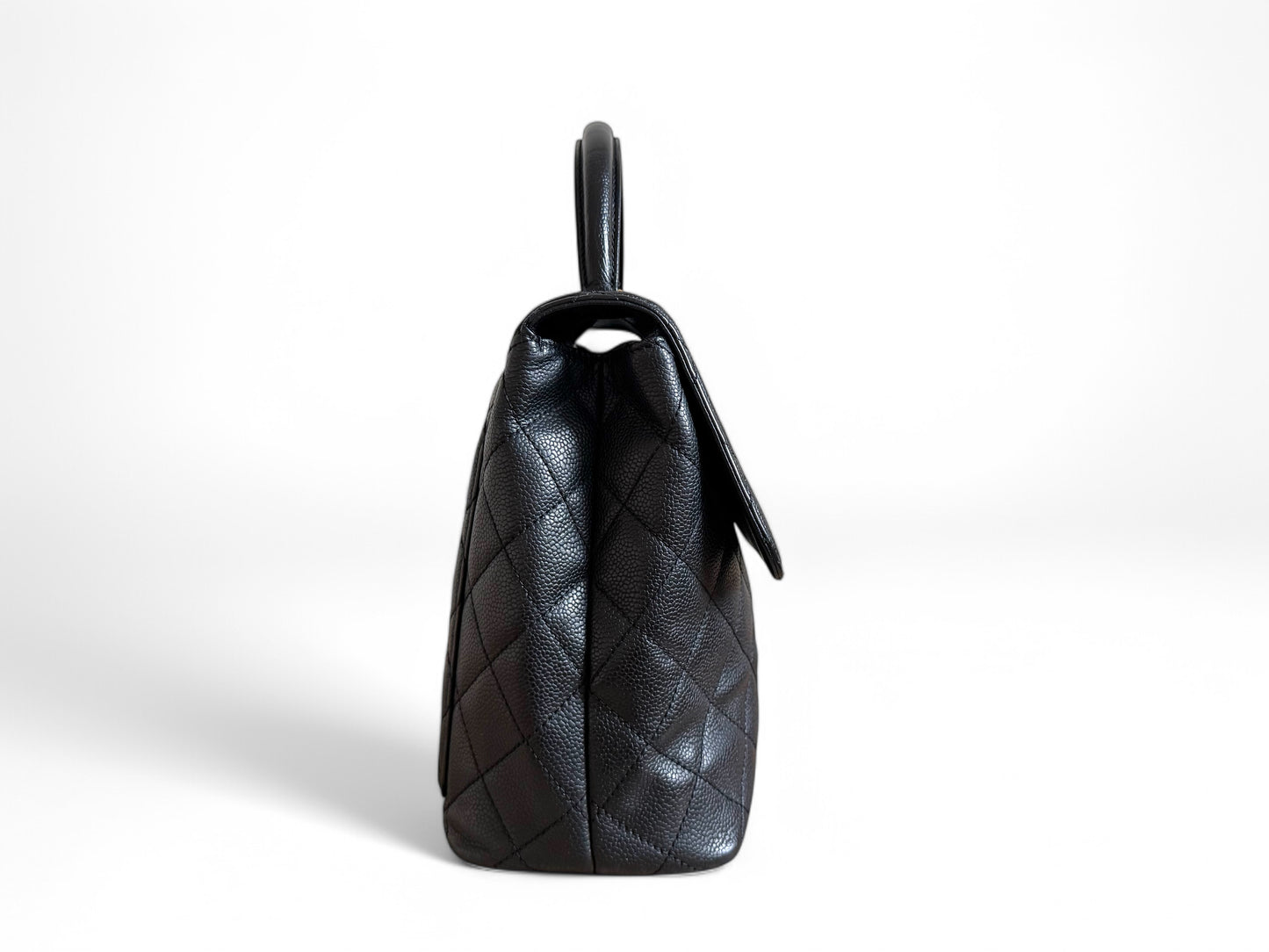CHANEL Caviar Quilted Jumbo Kelly Flap