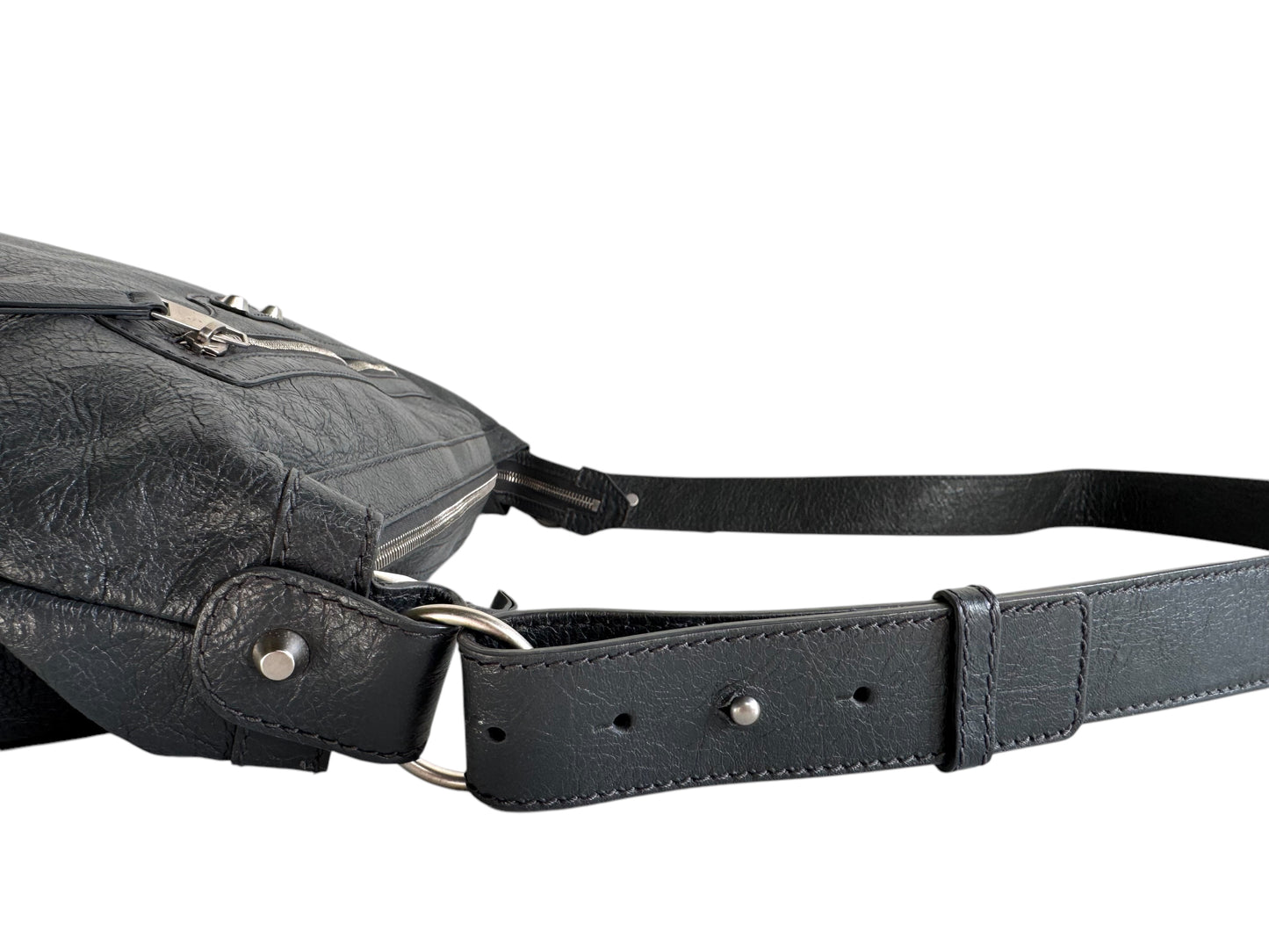 BALENCIAGA Agneau Mens Day Messenger