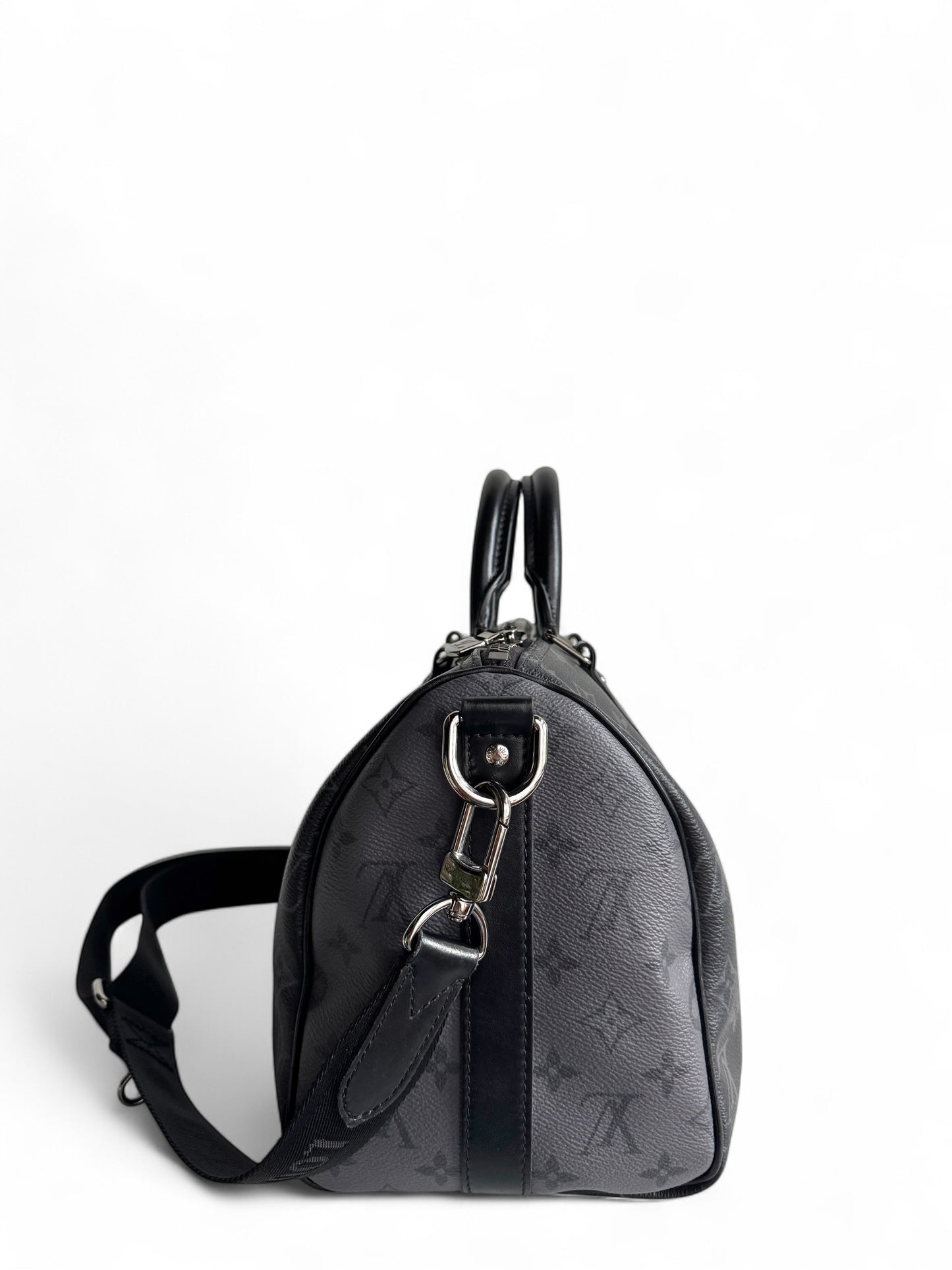 LOUIS VUITTON Eclipse Reverse Keepall Bandouliere Bag