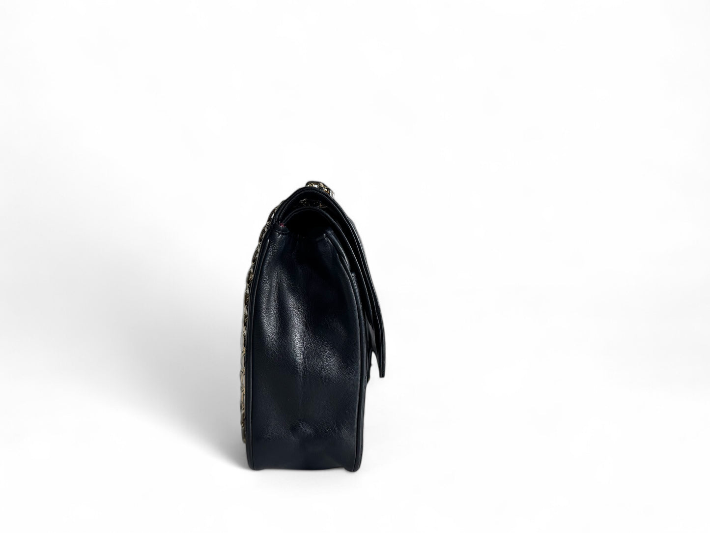 CHANEL Lambskin Medium Mademoiselle Double Flap