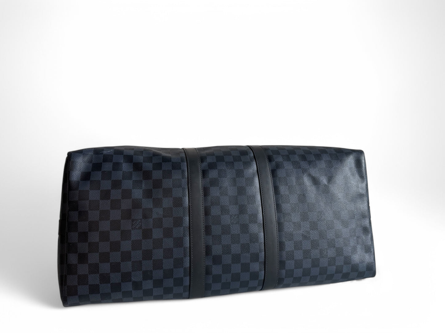 LOUIS VUITTON Damier Graphite Keepall Bandouliere 55