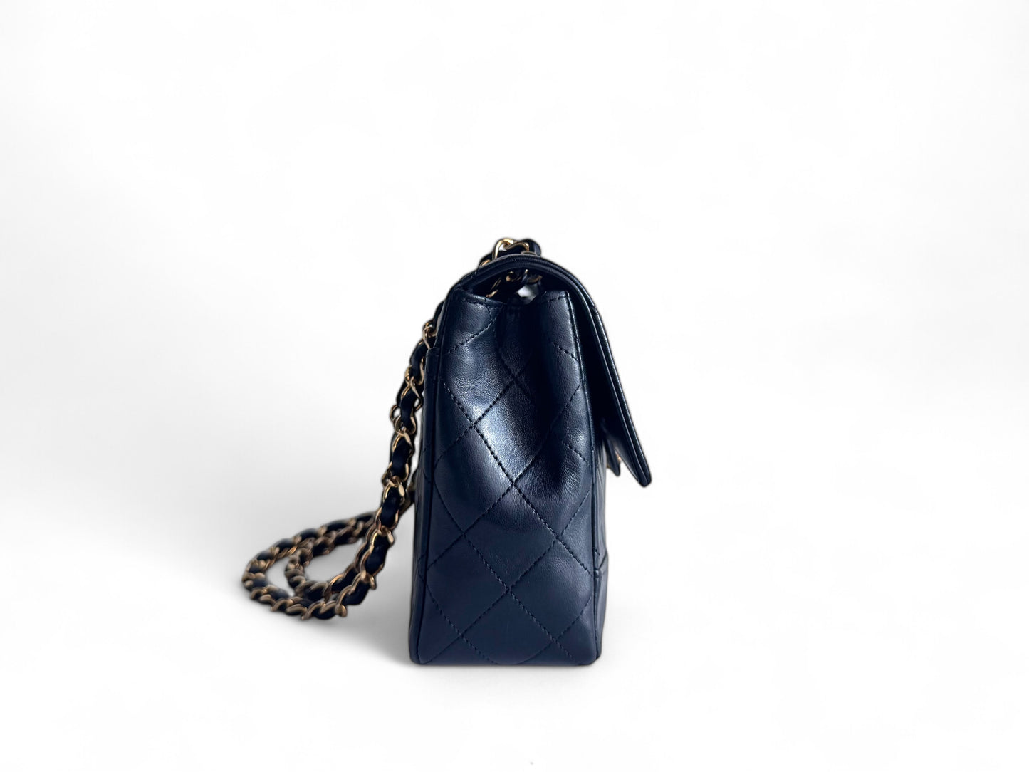 Chanel Quilted Flap Bag With Pouch