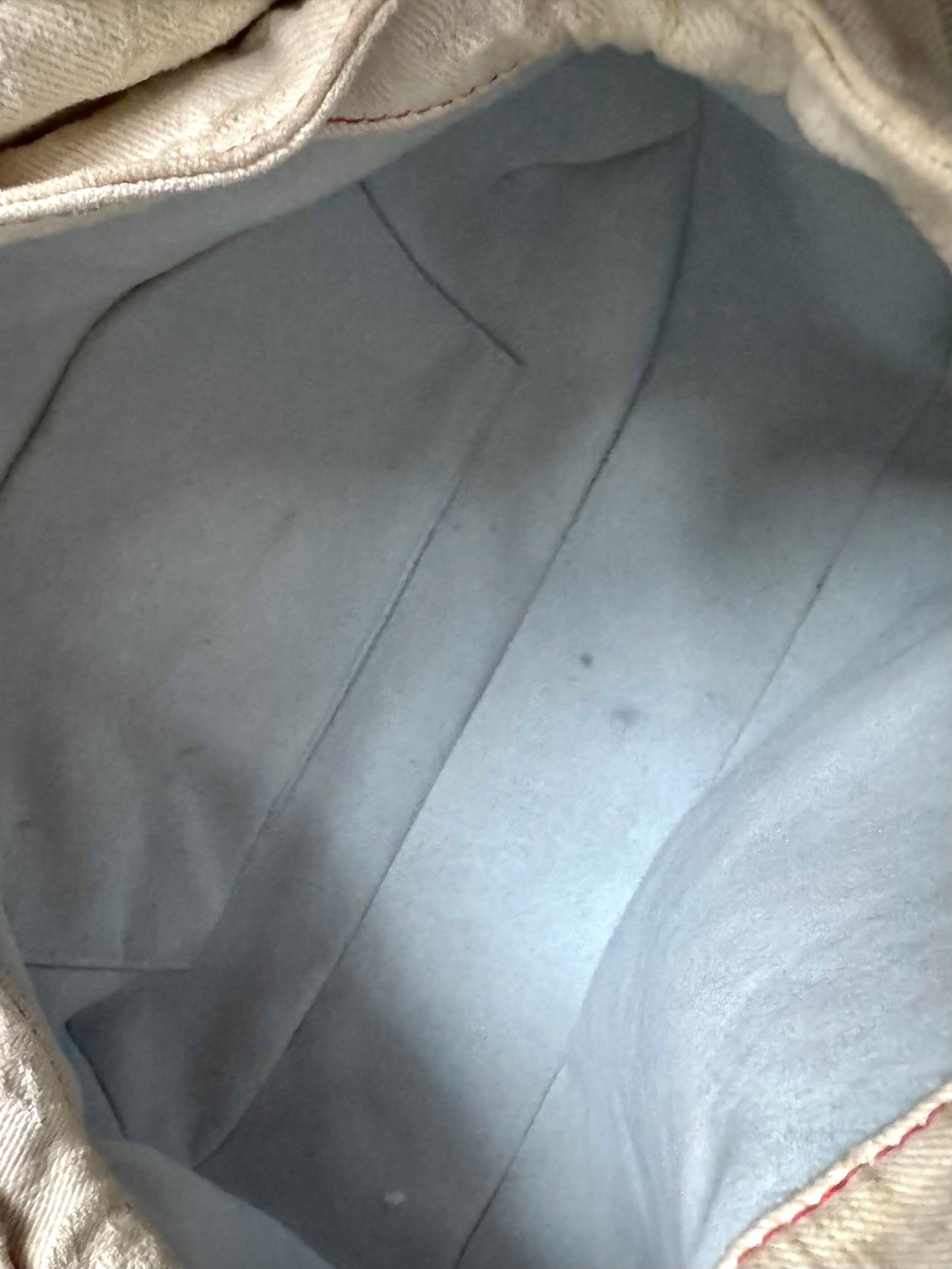 LOUIS VUITTON Denim Sunray Bag
