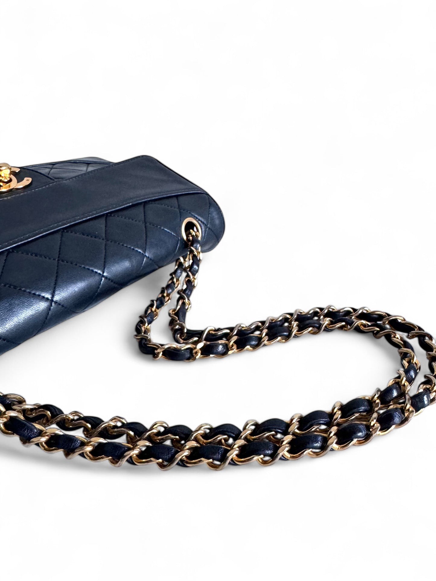 Chanel Quilted Flap Bag With Pouch