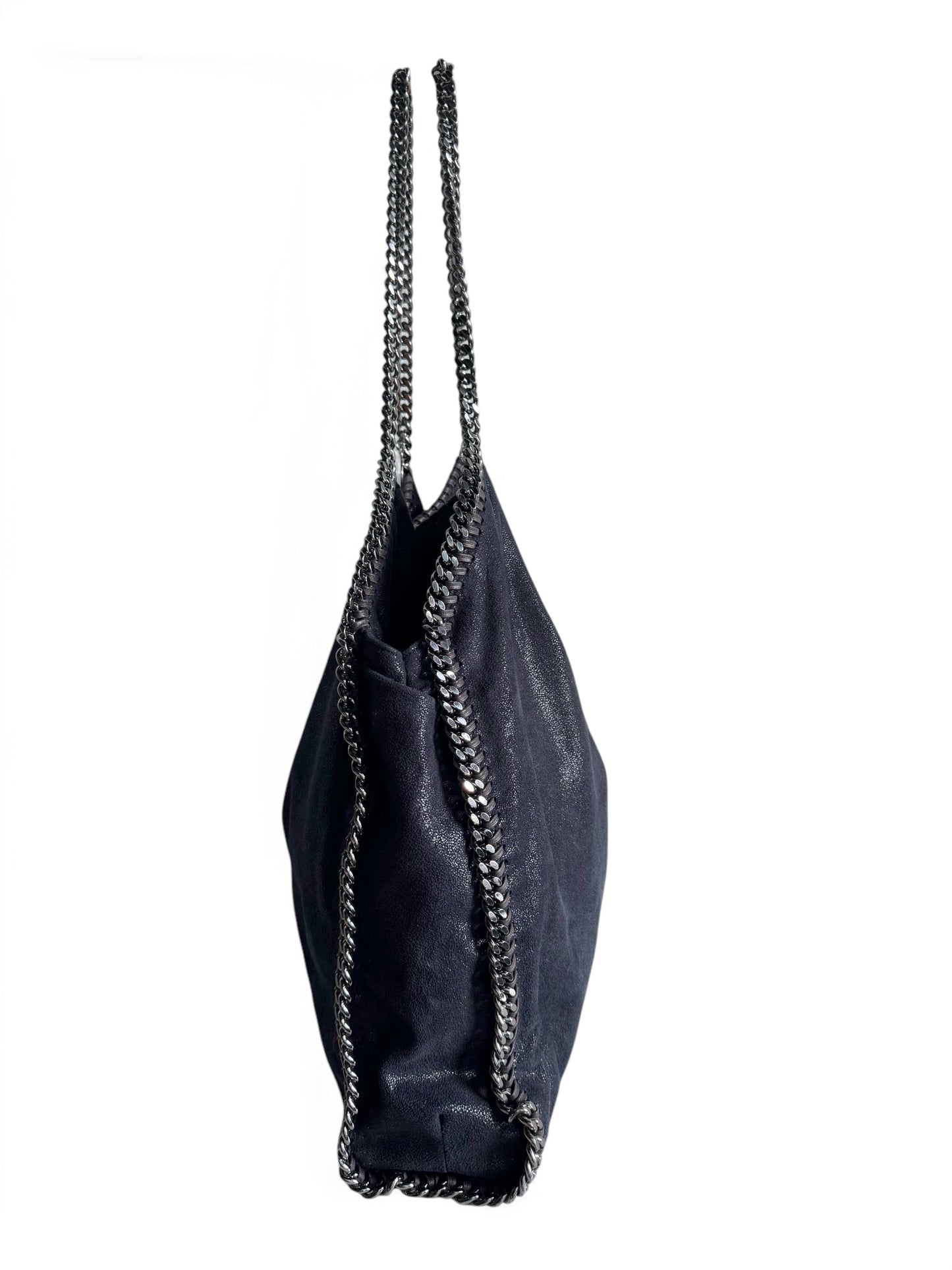 STELLA MCCARTNEY Shaggy Deer Falabella Fold Over Tote