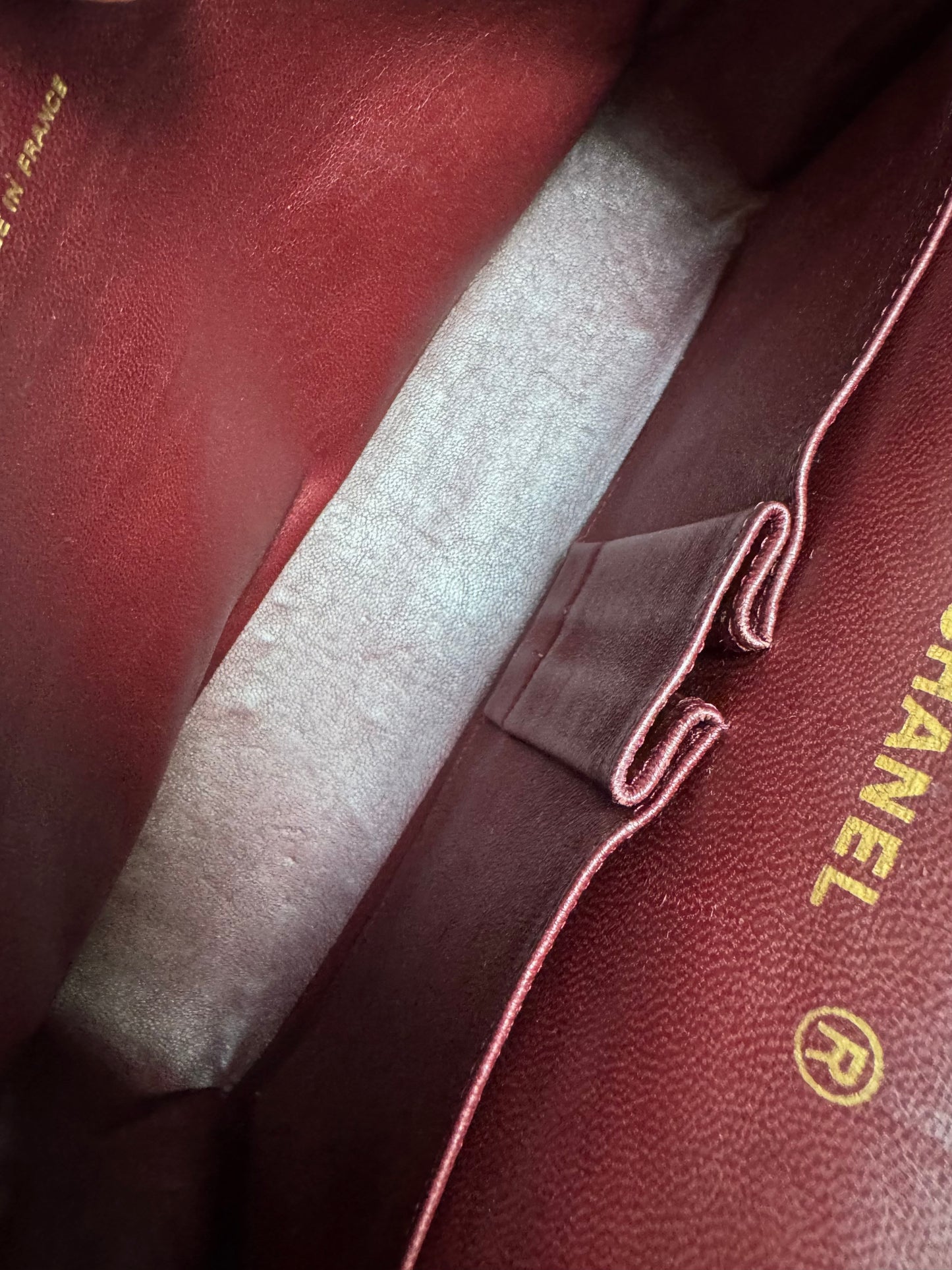 CHANEL Lambskin Medium Mademoiselle Double Flap