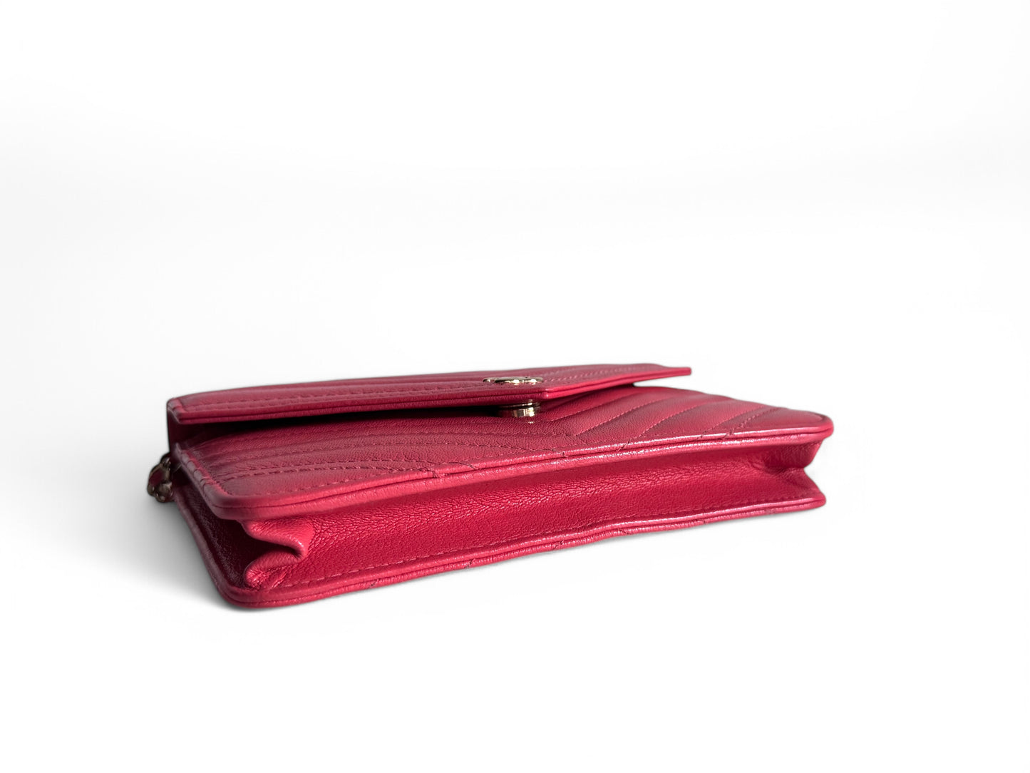Chanel Chevron Statement Wallet On Chain