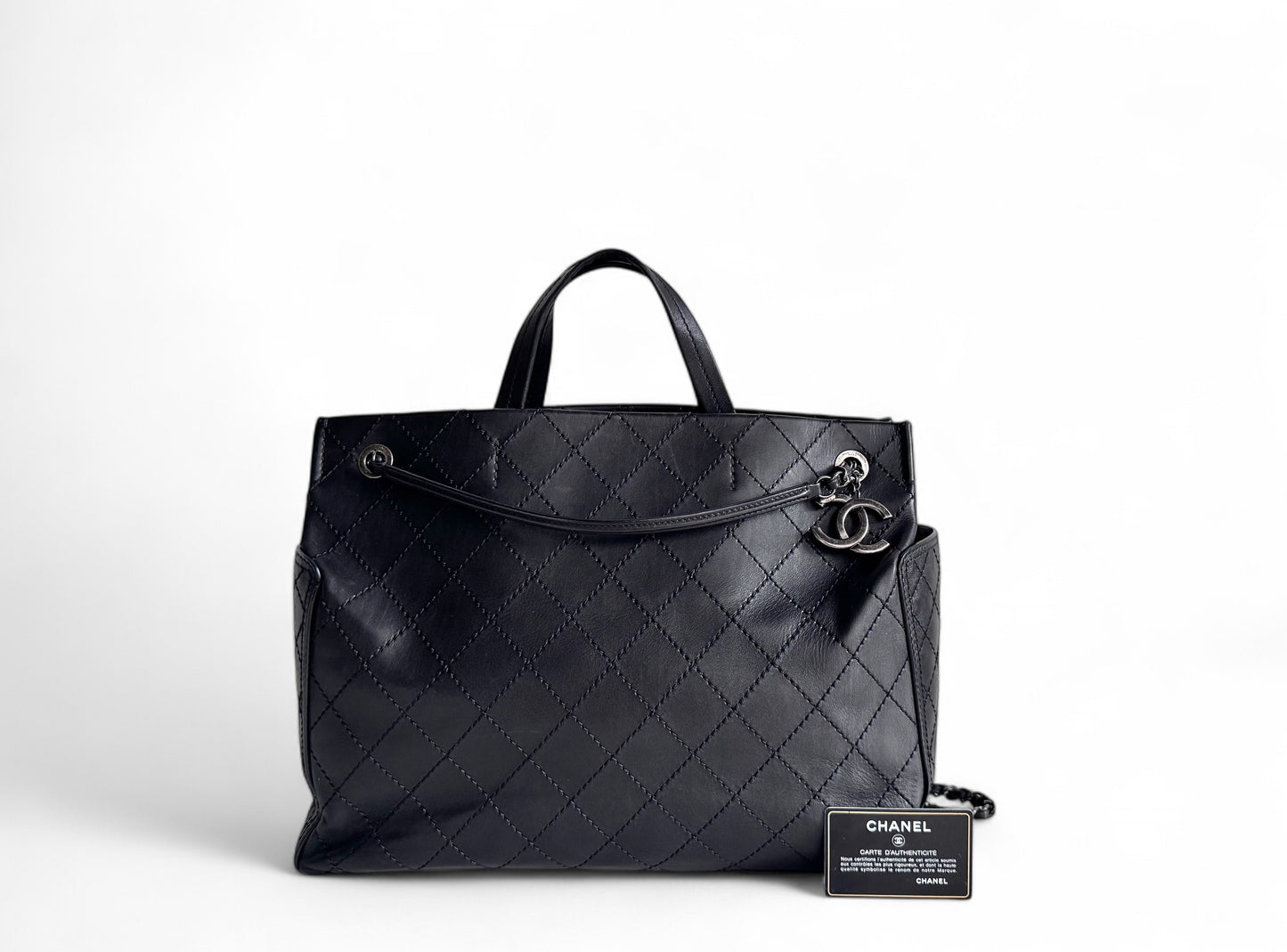 CHANEL
Calfskin CC Pocket Tote