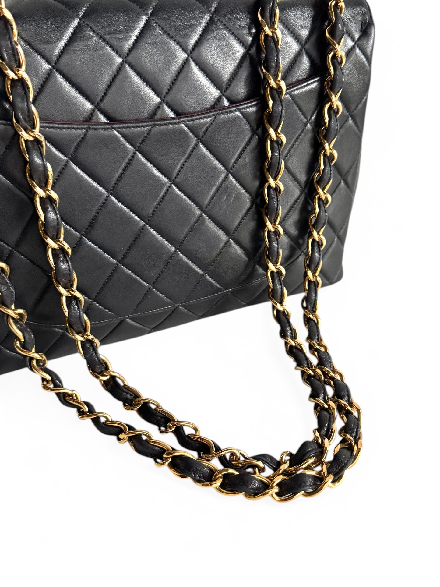 CHANEL Classic Maxi Lambskin Leather Flap Bag