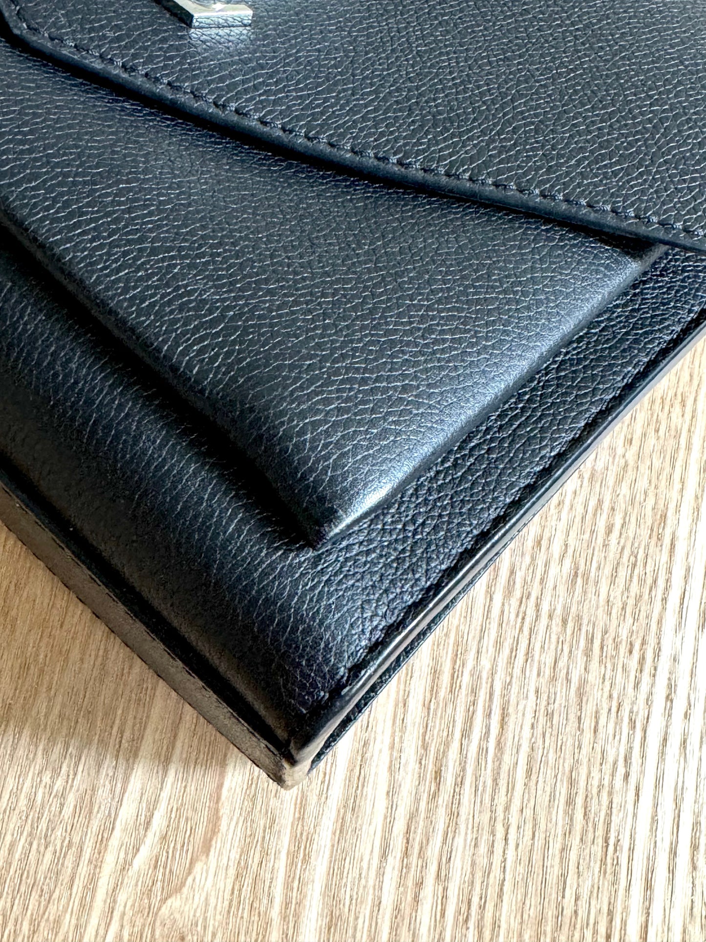 LOUIS VUITTON Soft Calfskin Mylockme Chain Bag BB