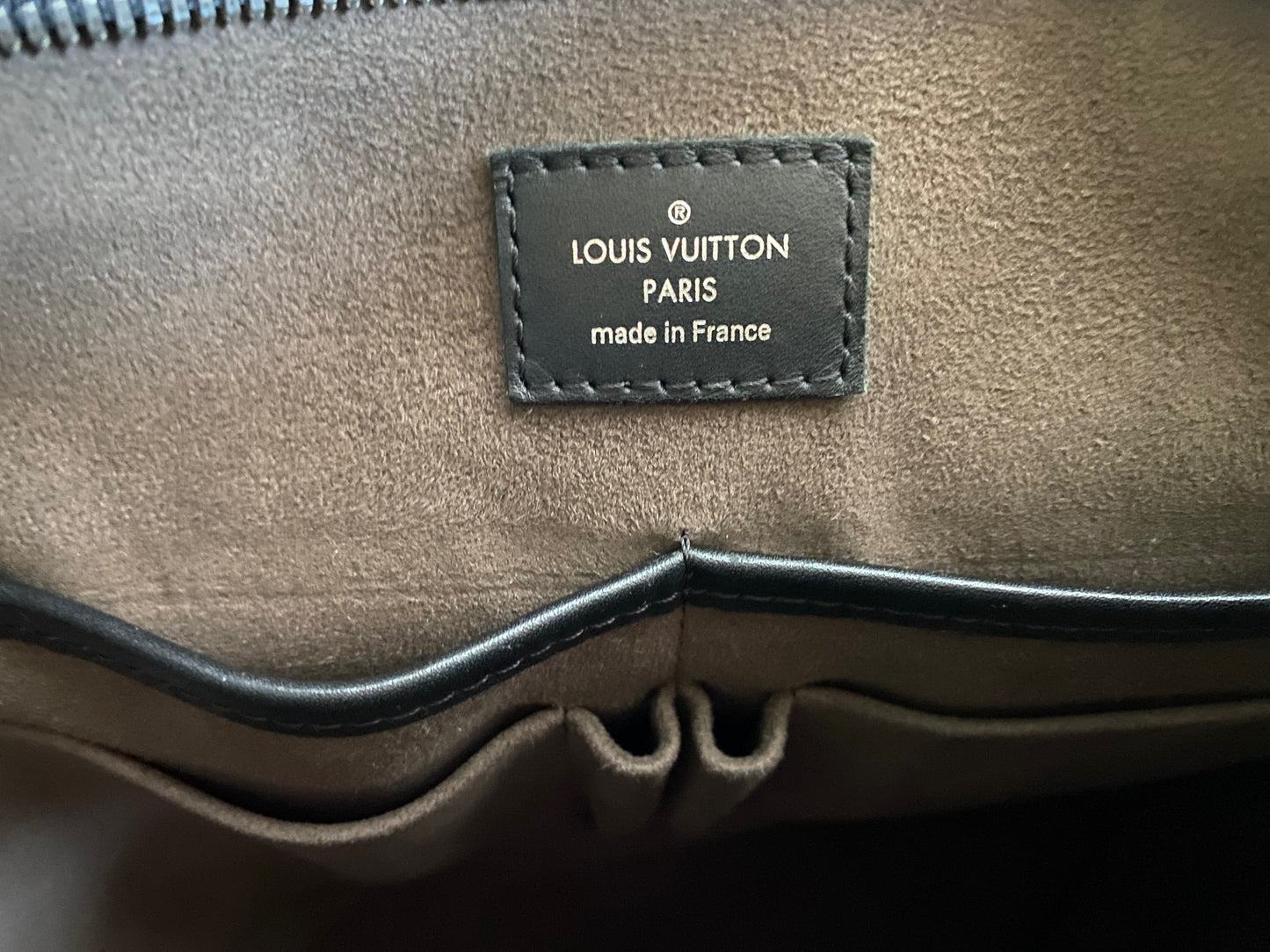 LOUIS VUITTON Cabas Sac Jour Black Epi
