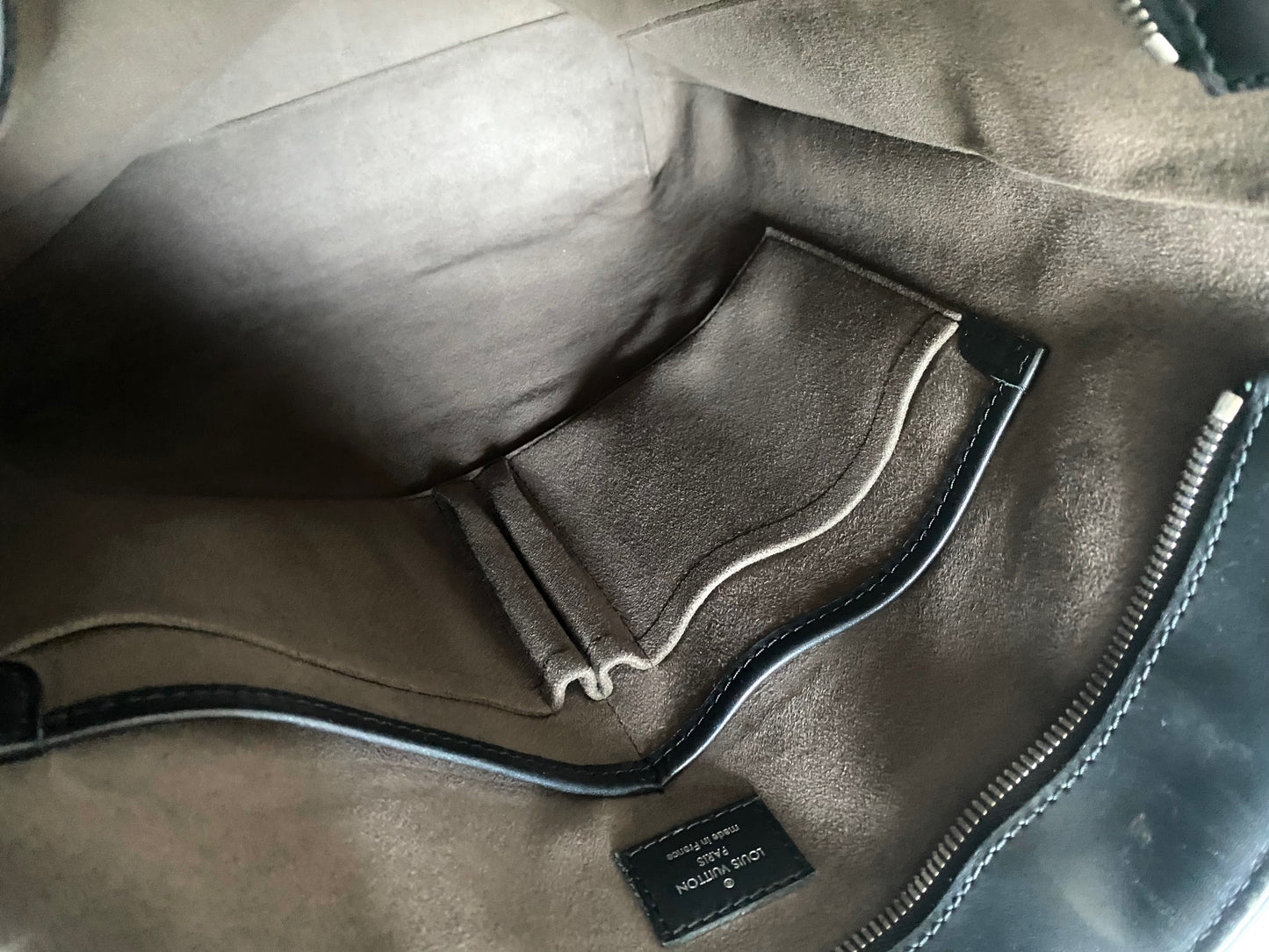 LOUIS VUITTON Cabas Sac Jour Black Epi