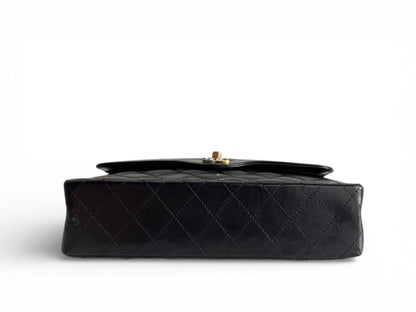 CHANEL Lambskin Quilted Medium Double Flap Bag