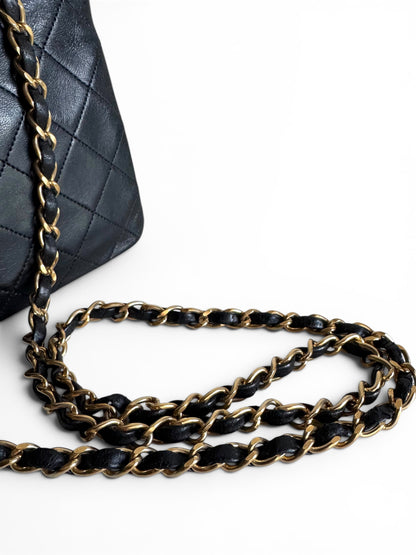 CHANEL Lambskin Quilted Small Single Flap