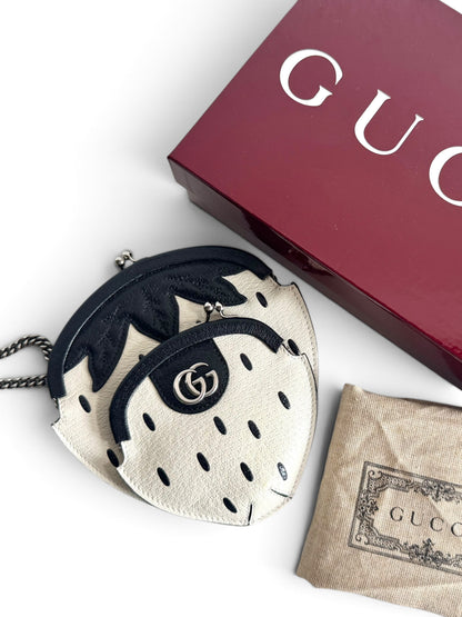 Gucci Strawberry Cross Body Bag