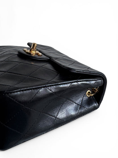 CHANEL Lambskin Quilted Mini Flap Bag