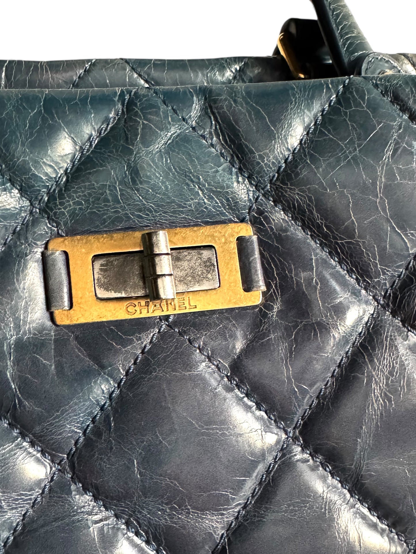 CHANEL 2.55 Reissue Glazed Tote