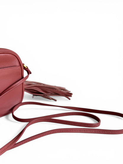 SAINT LAURENT Nappa Monogram Blogger Bag