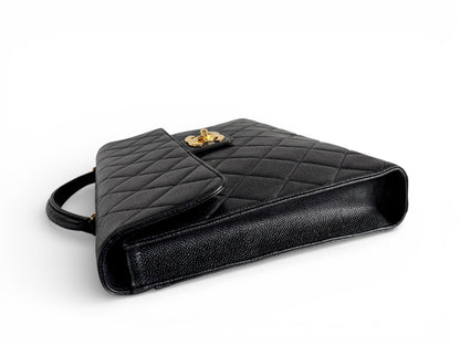 CHANEL Caviar Quilted Briefcase Laptop Bag
