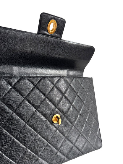 CHANEL Caviar Quilted Briefcase Laptop Bag