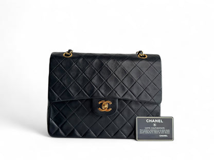 CHANEL Medium Tall Classic Lambskin Double Flap