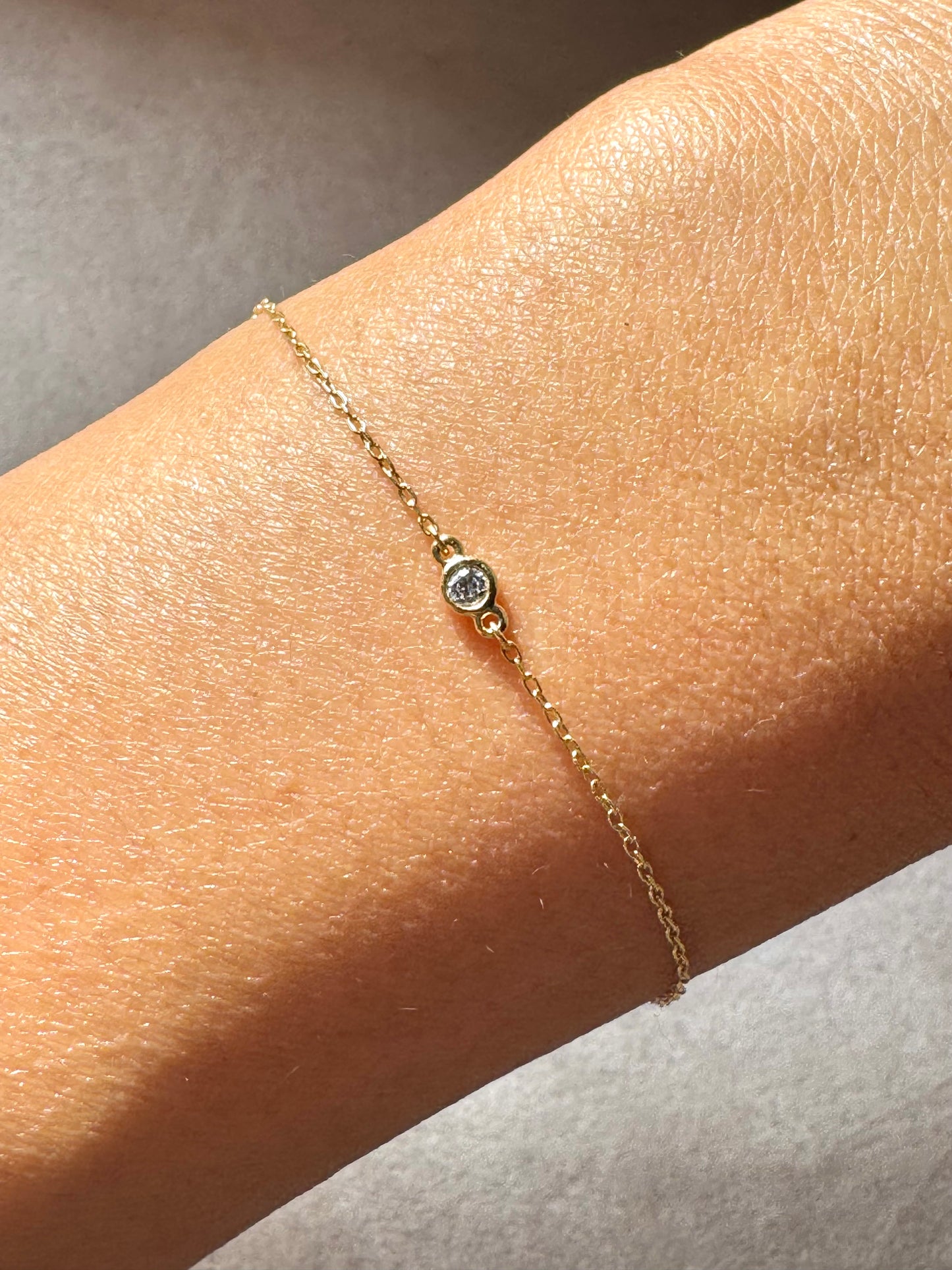 TIFFANY & CO. 18K Yellow Gold Elsa Peretti Diamonds Bracelet