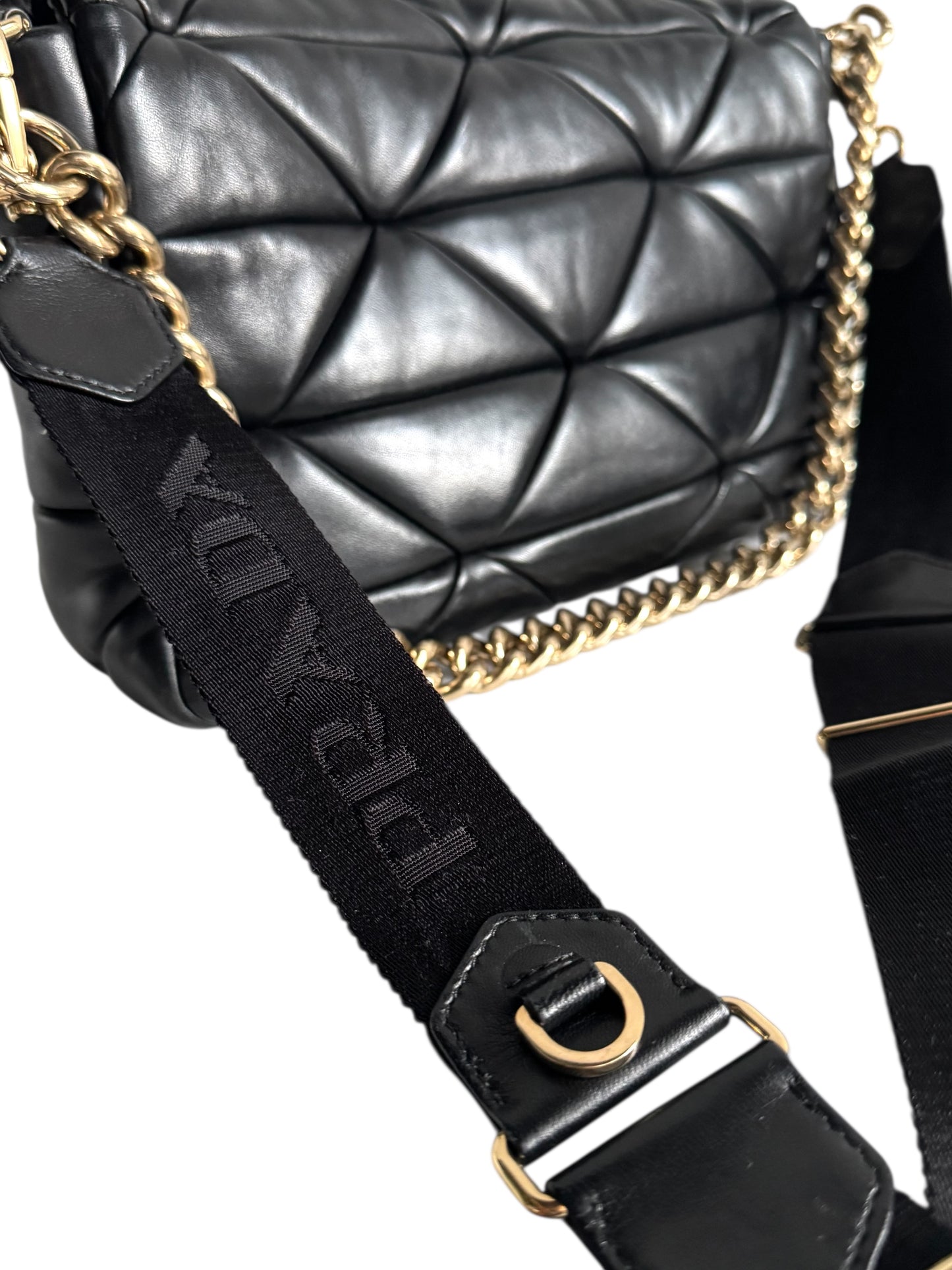 PRADA System Nappa Leather Patchwork Bag