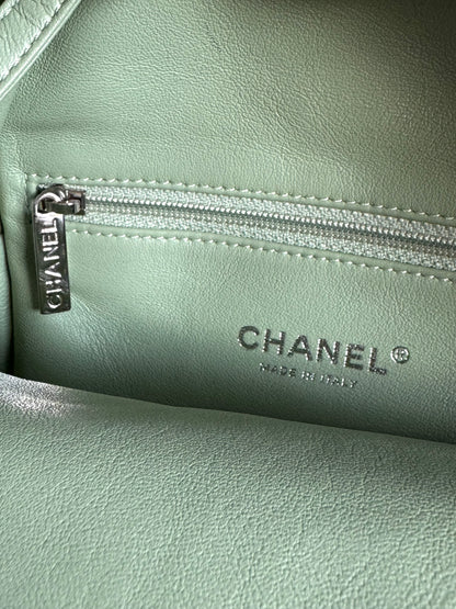 CHANEL Sequin Tri-color Waterfall Backpack