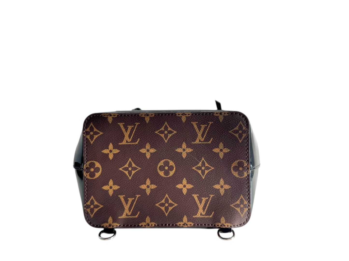 LOUIS VUITTON Patent Monogram Hot Springs Backpack
