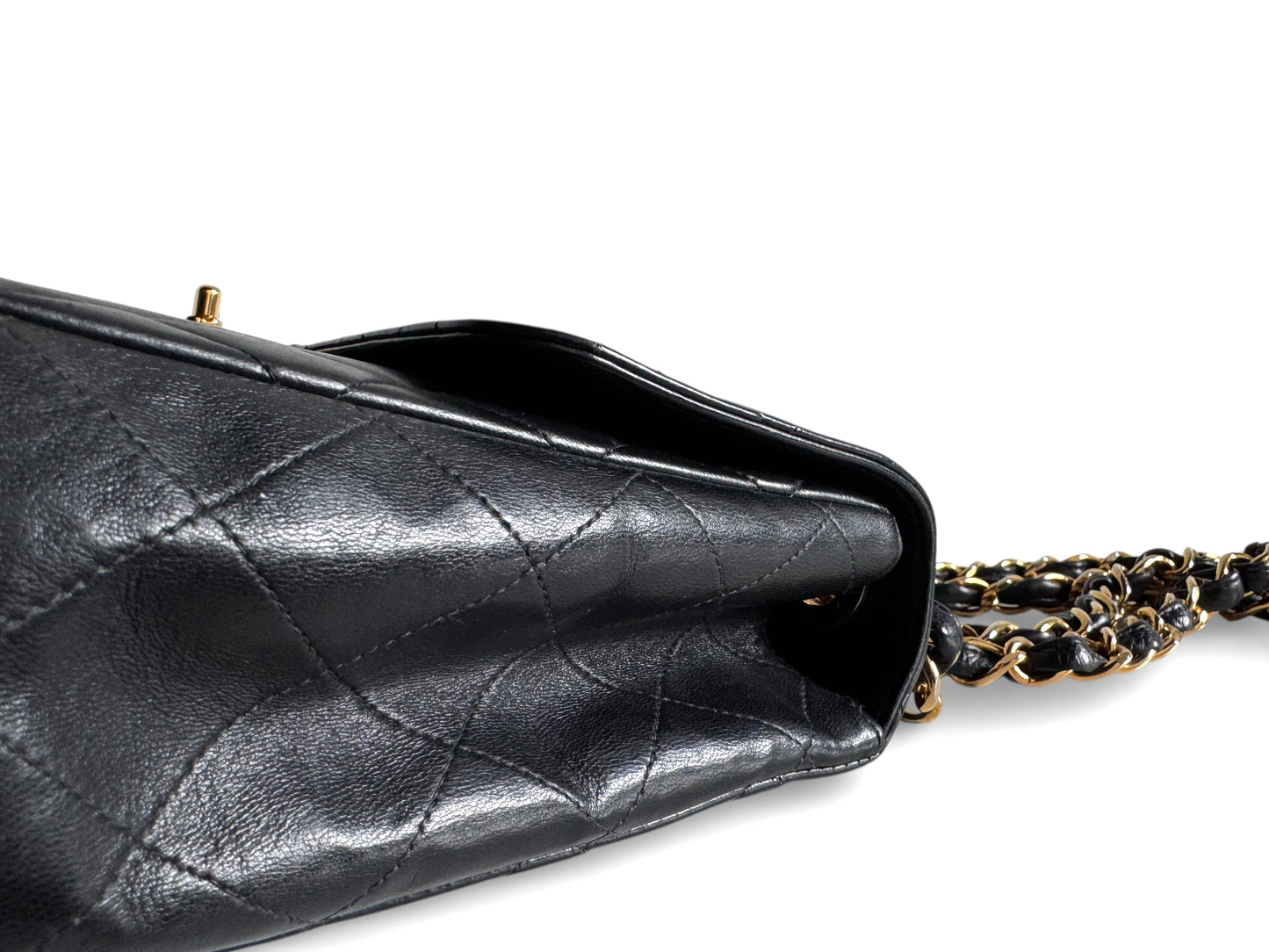 CHANEL Lambskin Quilted Jumbo Single Flap Bag