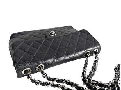 CHANEL Caviar Jumbo Single Flap Bag