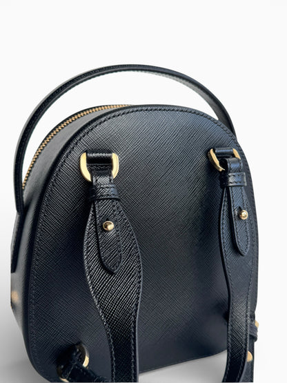 PRADA Saffiano Lux Mini Odette Backpack