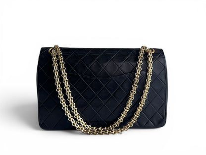 CHANEL Lambskin Medium Mademoiselle Double Flap