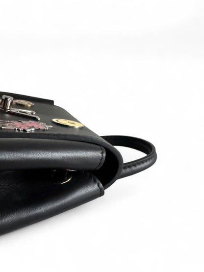 LOUIS VUITTON My Lockme Mini Pins Leather Backpack